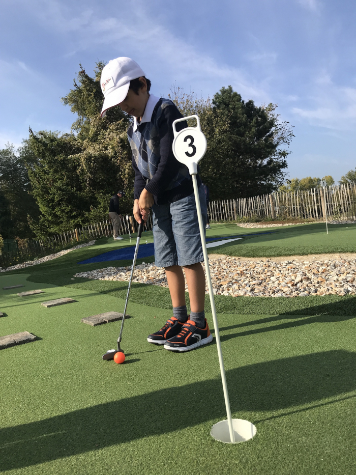 ANIMATIONS 2018  DÉBUTANTS & JUNIORS AU GOLF AU RUEIL