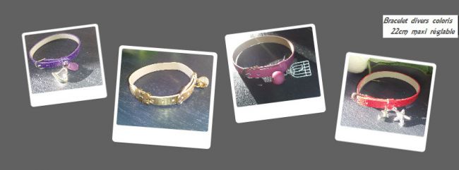 Bracelet simili cuir