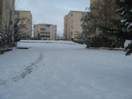 Neige à Sétif le 24 janvier 2013