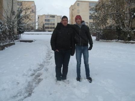 Neige à Sétif le 24 janvier 2013