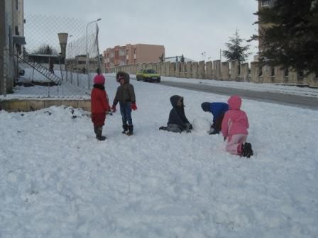 Neige à Sétif le 24 janvier 2013