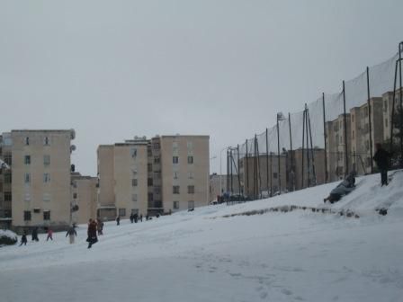 Neige à Sétif le 24 janvier 2013