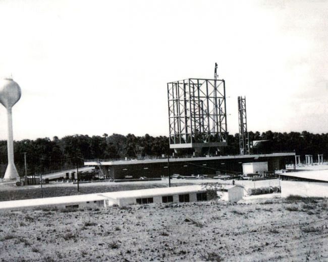 chantier de la base Equatoriale du CECLES ELDO en 1969