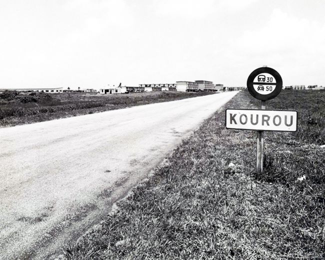 Entrée de Kourou fin 1968