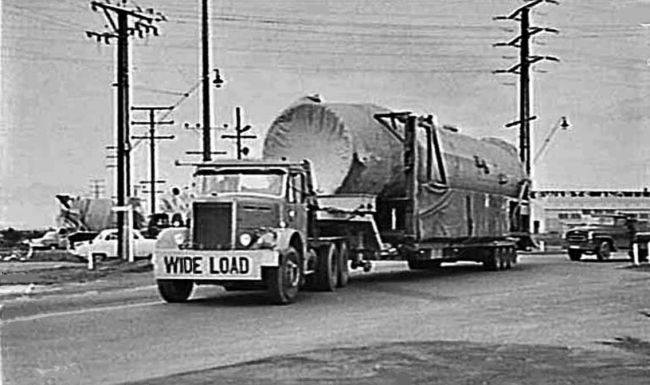 Départ le 16 juillet 1963 de Port Adelaide pour Woomera