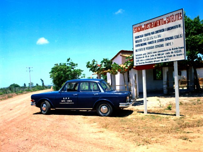 Station de poursuite de Fortaleza du CECLES-ELDO au Brésil en 1970