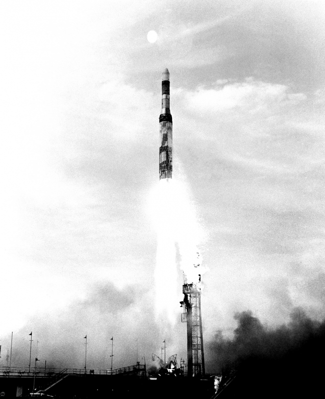 décollage nominal le 6 décembre 1967 de la fusée Europa F6/2