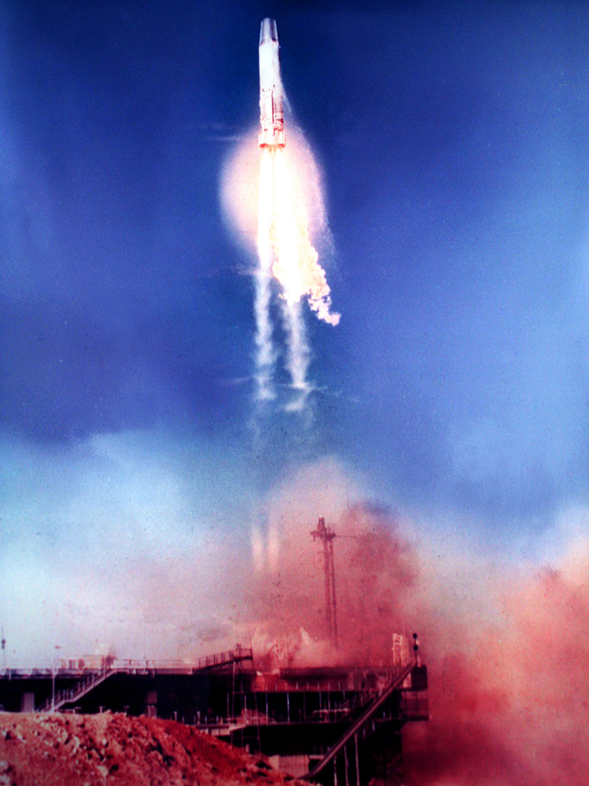 les objectifs fixés ont tous été atteints lors de ce tir de F3 en mars 1965