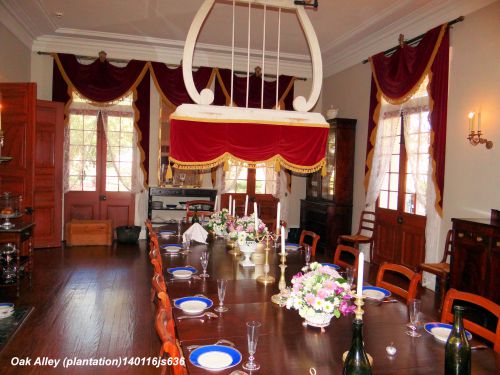 Oak Alley Plantation  (intérieur)