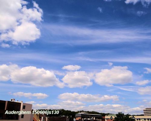 Le ciel d'Auderghem, ma commune (5/06/15)