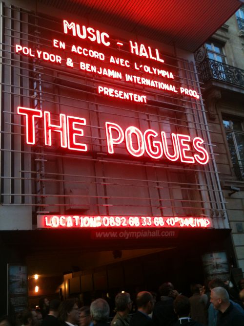 The Pogues @ Olympia 11/09/2012