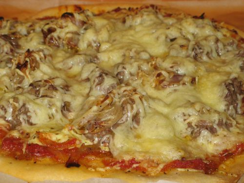 Pizza à a bolognaise