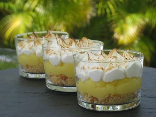 Tiramisu façon citron meringué