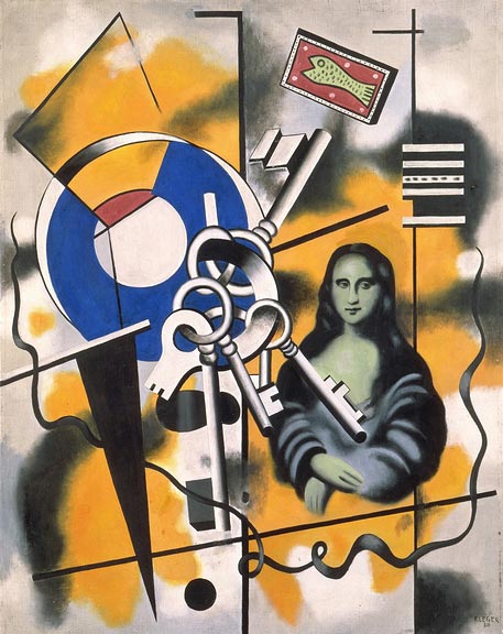 La Joconde aux clés (1930) Fernand Léger.jpg