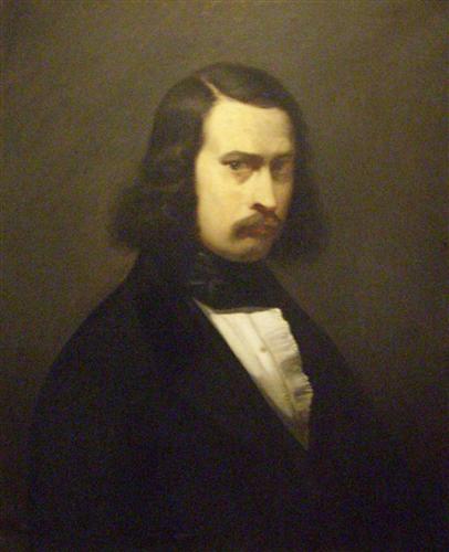 Jean-François Millet - Autoportrait - 1841 - Musée Thomas Henry de Cherbourg.jpg