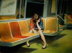 Edward Hopper – Gayle on the F train.jpg