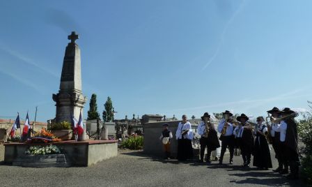 Launac 2013 - Cérémonie au Monument Aux Morts