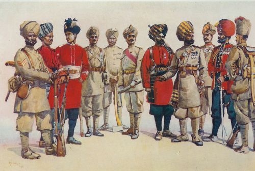 Pioneer Regiments (Madras, Bombay, Sikh, & Hazara Pioneers)