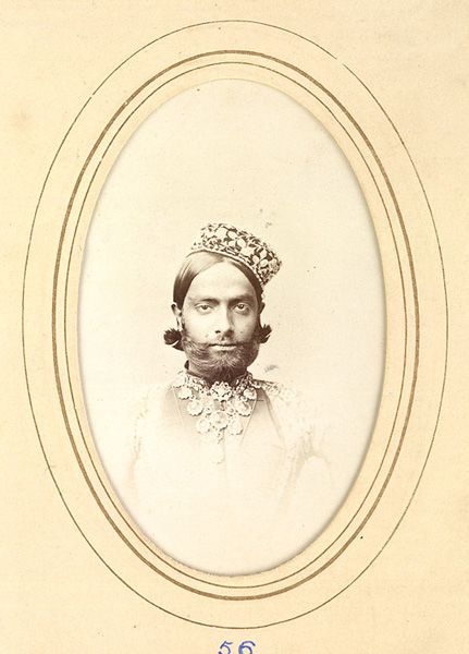 Sheodan Singh. Raja of Alwar (1845-1874)