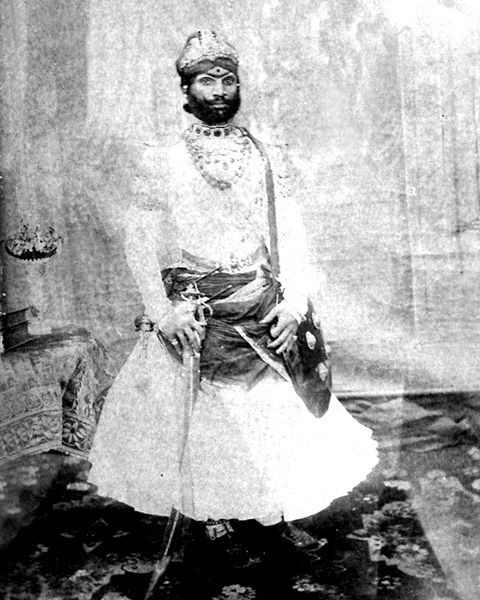 His Highness Maharao Raja Sir Raghubir Singhji de Bundi