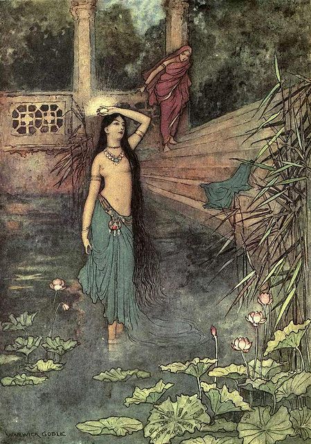 Illustration  from the 1912 publication Folk Tales of Bengal by Rev Lal Behari Day