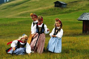 Petites filles du Vorarlberg
