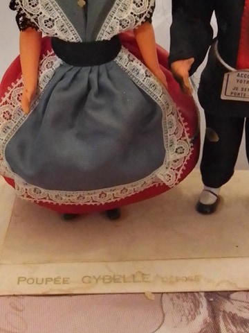 Couple de savoyards marque CYBELLE