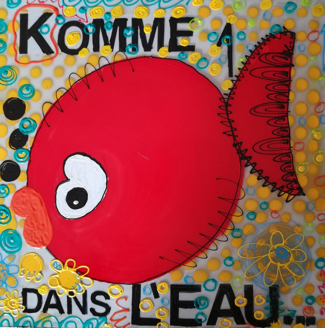 Komme 1 poisson rouge