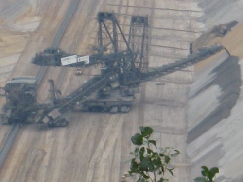 des mines à ciel ouvert