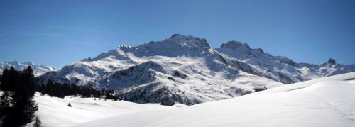 -vu du Col du Pré Beaufortain