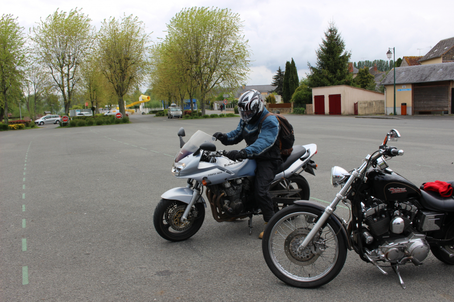 Bravo aux courageux motards