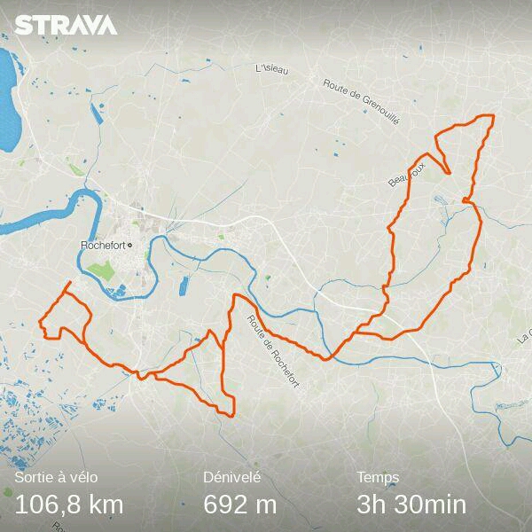 Le Parcours Strava