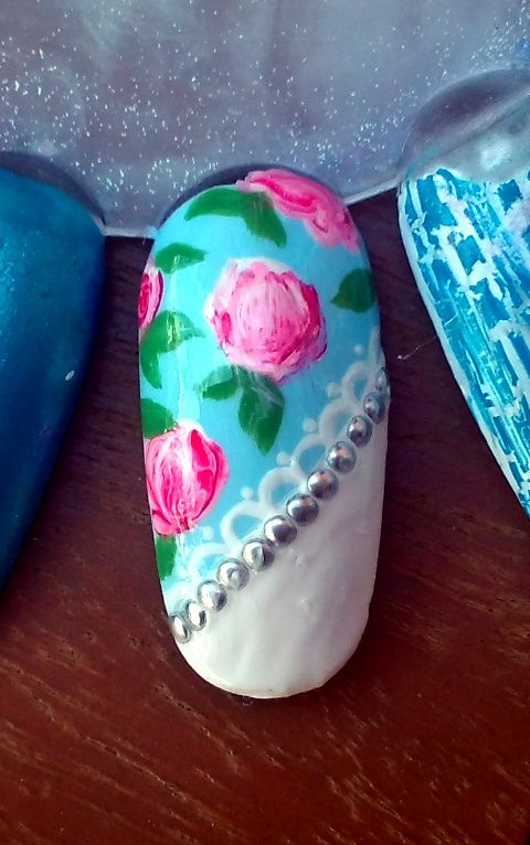 Nail-Art Roses (Sur Capsule)