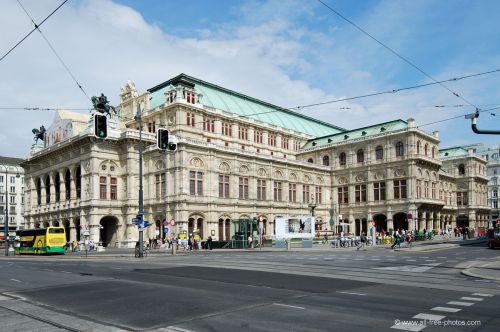 Staatsoper Vienne vu de l'extérieur