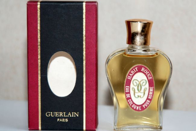 Habit Rouge 1965 Lyre Eau de Cologne