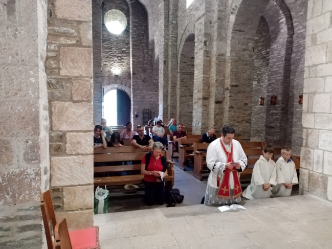 Pèlerinage Pentecôte 2023, ND de l'Auder, Ambialet, chapelet