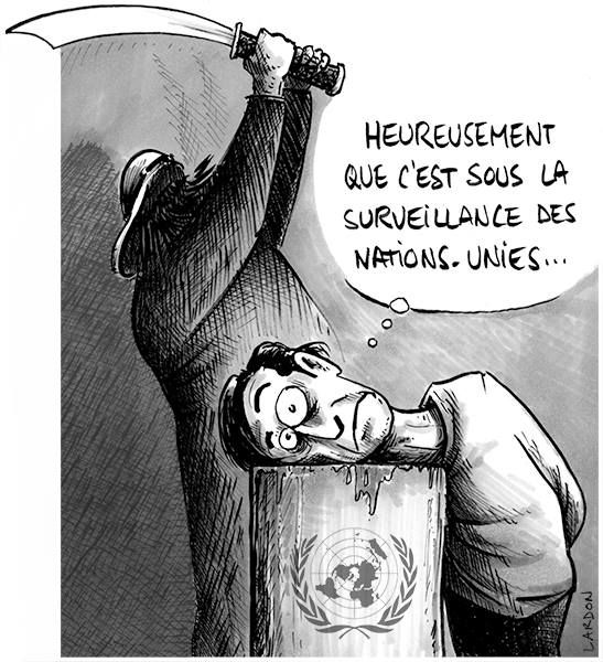 En toute sécurité sous l'égide des Nations-Unies