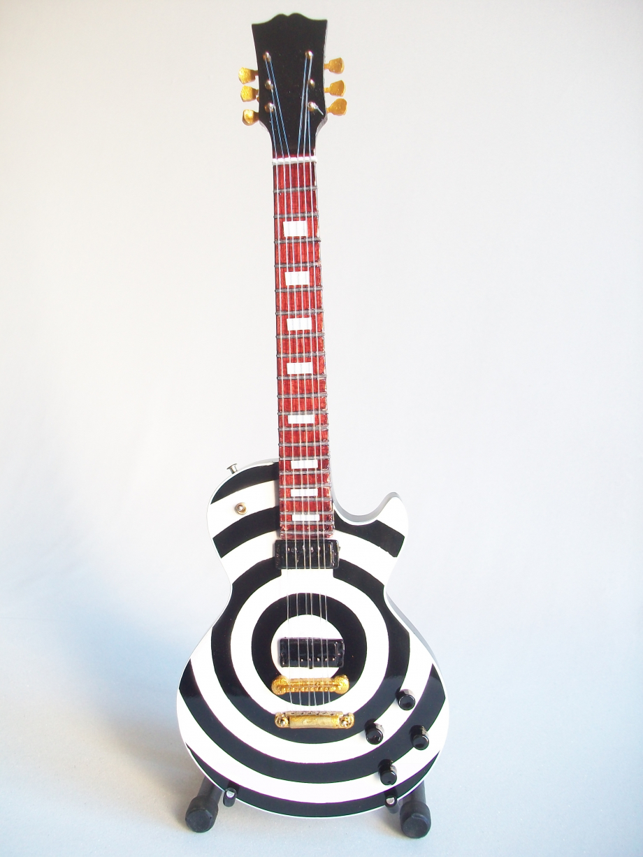 Guitare miniature Les Paul - The Graal - Zakk Wylde.JPG