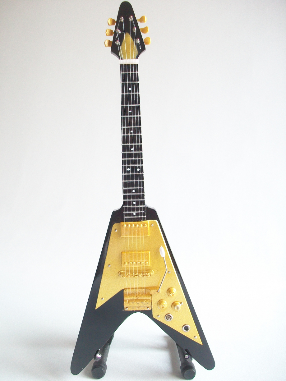 guitare miniature Fling V Lenny Kravitz.JPG