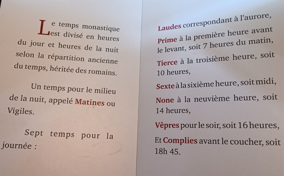 VS_La vie des moines