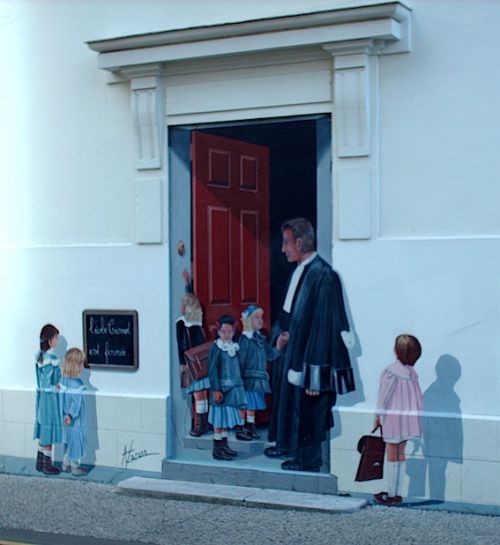 ce qui reste de l'école Carnot rue des Barnabites