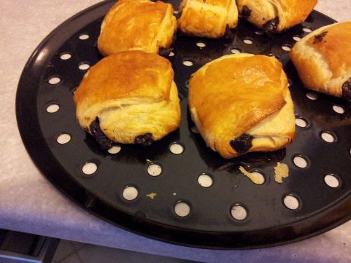 Mes petits pains au chocolat