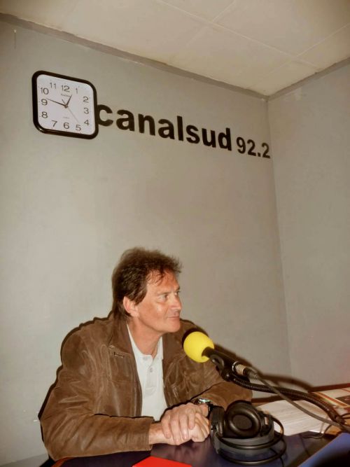 Présentation à la radio de l'exposition à l'atelier 4bis