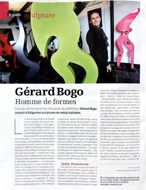 article magazine sur atelier 4bis Toulouse