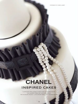 inspired cakes CHANEL