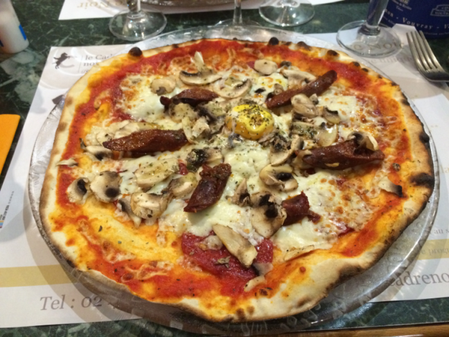 Pizza madrilène