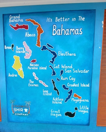 Arrivée aux Bahamas NASSAU