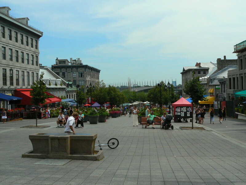 Montréal Place Jacques Cartier