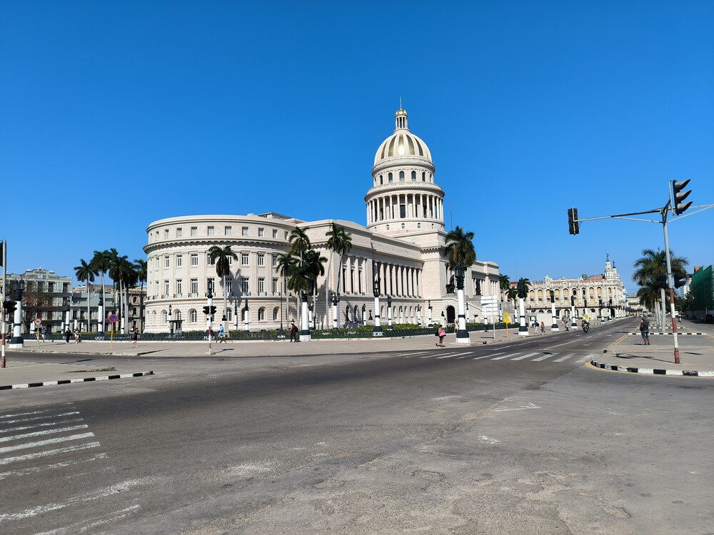 Bienvenue à Cuba. Le Capitole.