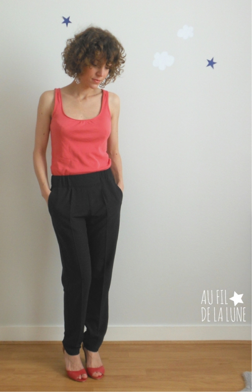 pantalon jogging 112 burda 03/14 * Au fil de la Lune *